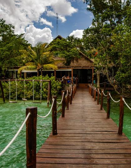 Contacto Hotel Rancho Encantado Bacalar Bacalar